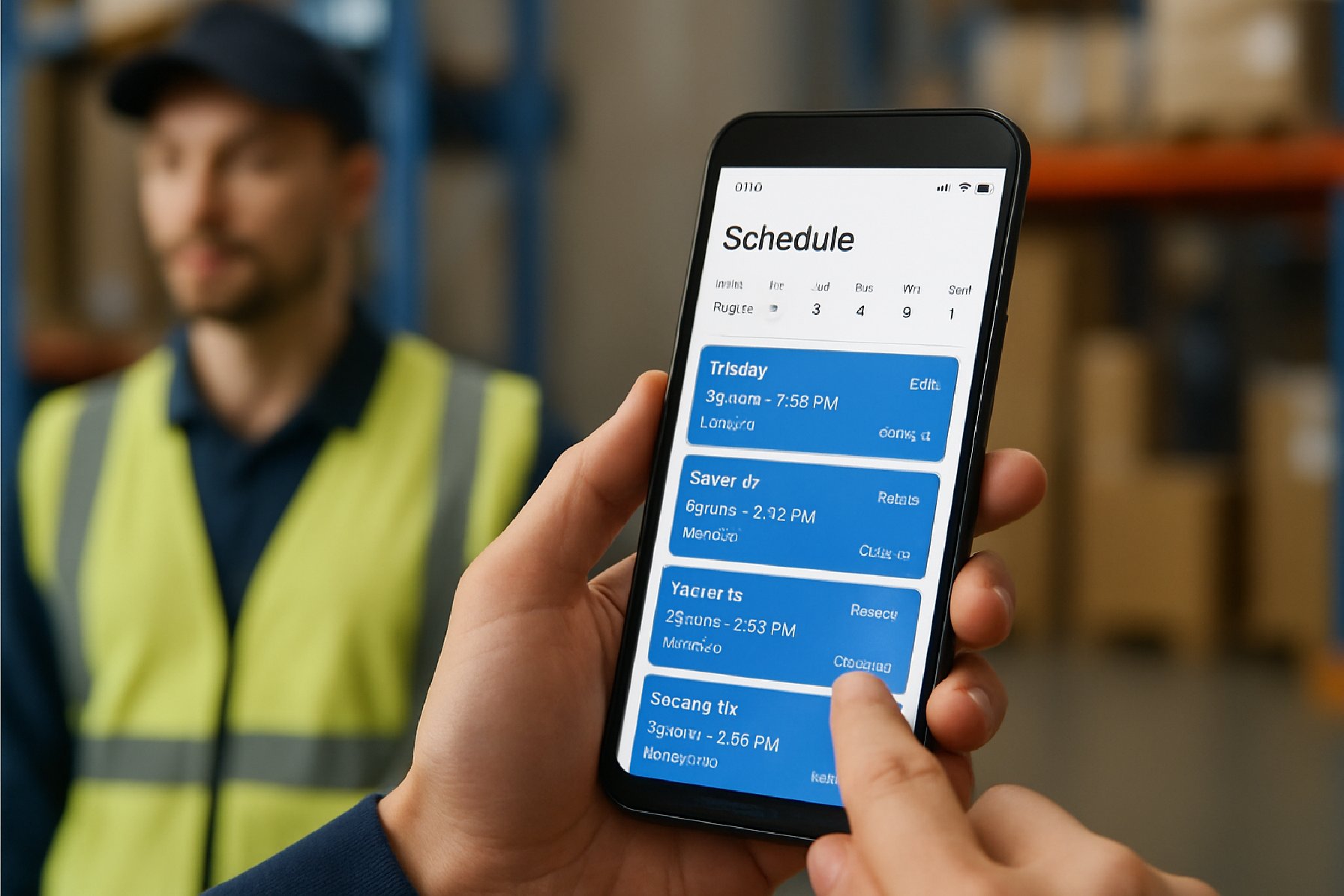 אפליקציה לניהול כוח אדם במשמרות